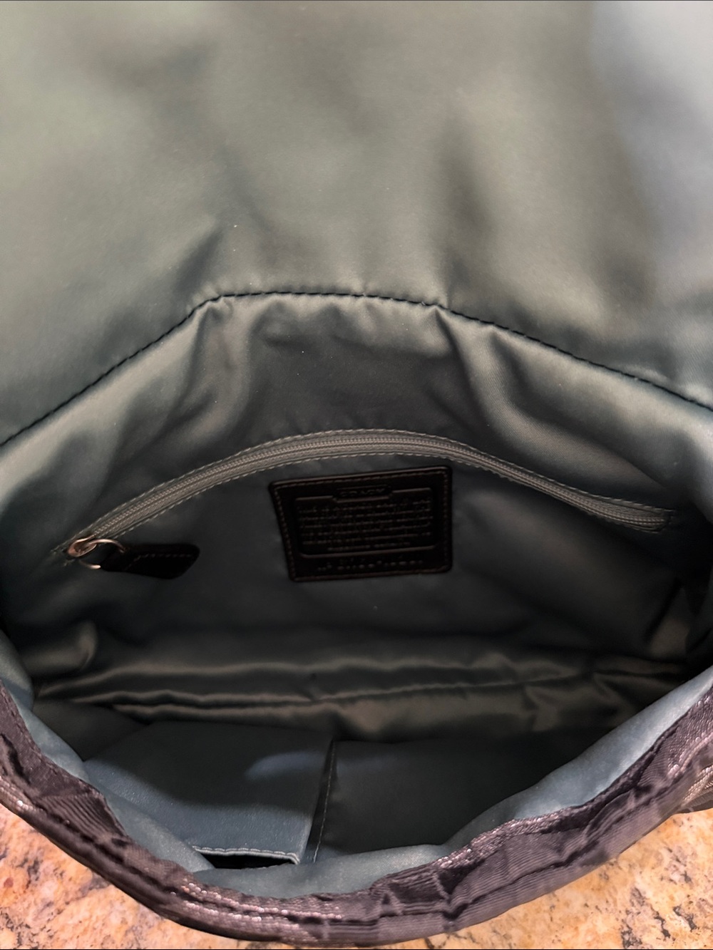 Coach Kristin Op Art Signature Hobo - Picture 4 of 9